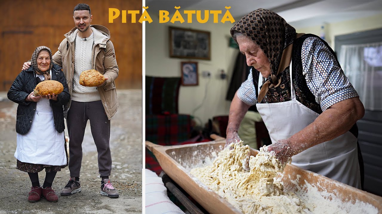 Pită bătută ca-n Ardeal ❤ Secretul pâinii la cuptor pe lemne
