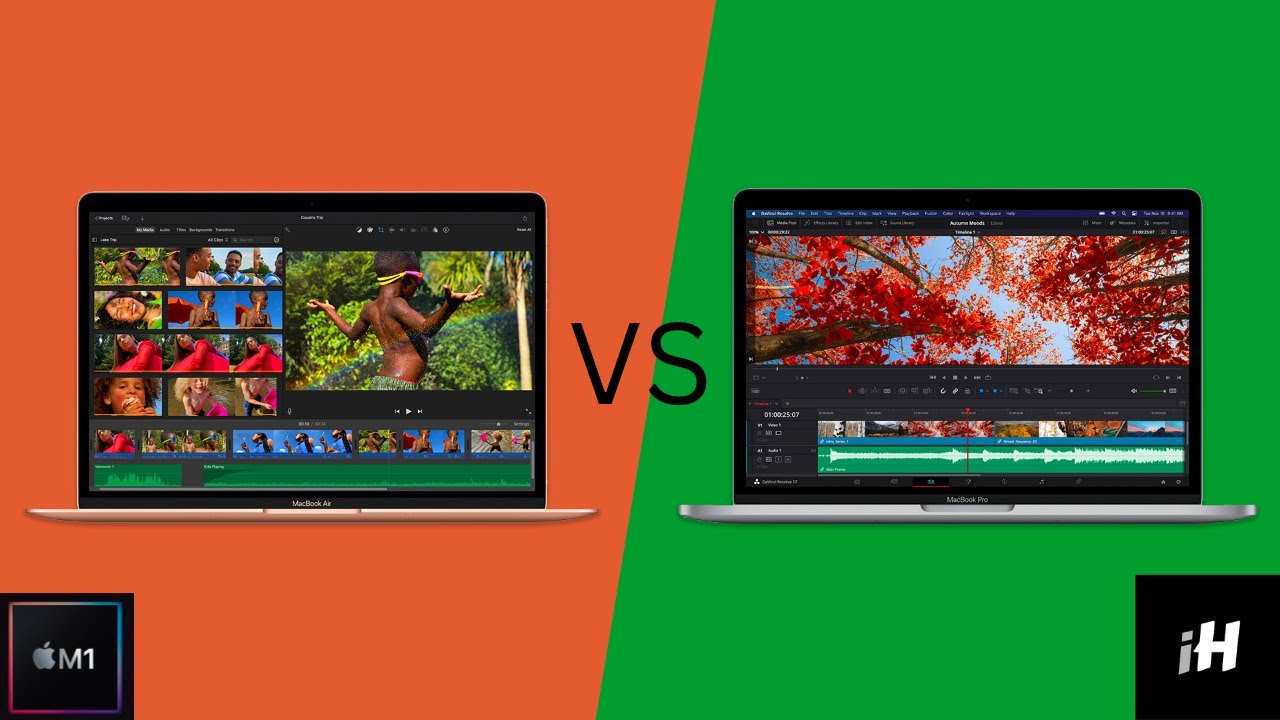 M1 MacBook Pro 13 vs M1 Air Speed Test in 2023 - YouTube