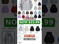 Mens Quarter Zip Hoodie Long Sleeve Drop Shoulder Pullover Hooded Sweatshirt Loose Fit Lightweight…