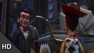 Toy Story 4(2019): woody meets benson(slappy) \& gabby gabby scene | CLIPMAZE