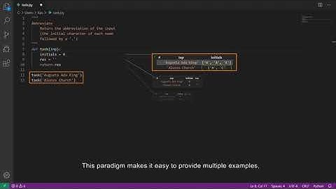 Small-Step Live Programming by Example