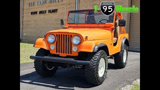 1974 Jeep CJ5 at I95 Muscle