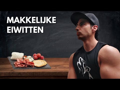 Welke eiwitrijk voedsel maakt het makkelijk om de eiwitten hoog te houden voor spiergroei?