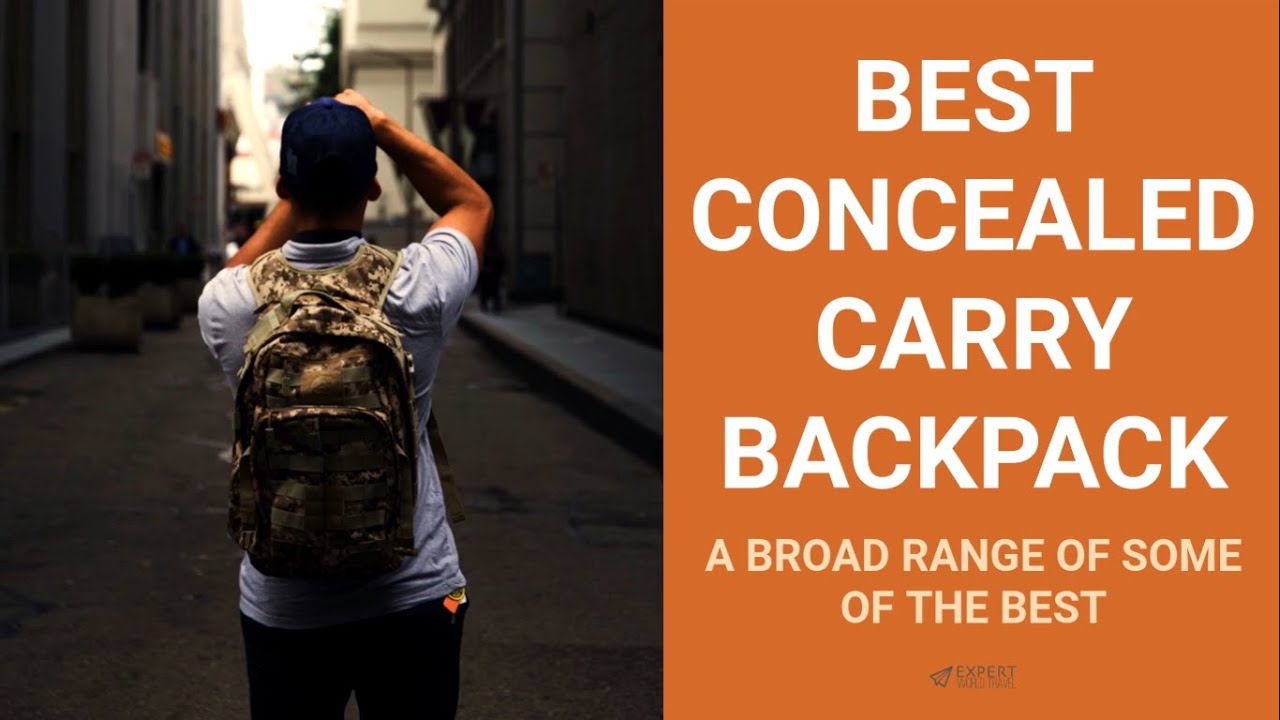 Best Concealed Carry Backpack