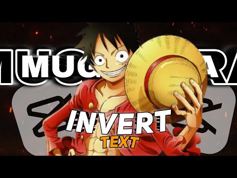 Invert Text Tutorial |Capcut Tutorials|