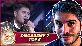 Valen ( Pamekasan ) - Benang Biru | D’Academy 7 Top 5 REACTION