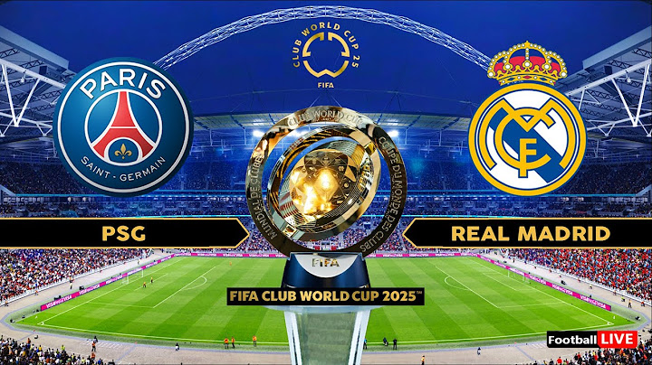 PSG vs Real Madrid - FIFA Club World Cup 2025 SemiFinal | Mbappe vs PSG | Full Match All Goals | PES