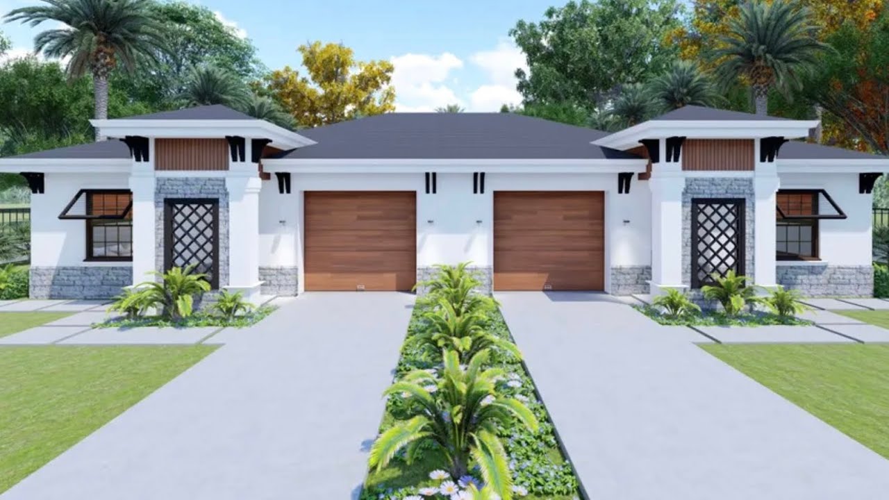 Duplex for New Construction - YouTube
