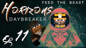 FTB Horizons Daybreaker | Ep 11| RFTools Remote Storage