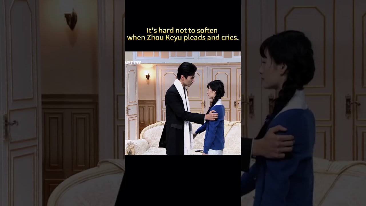 It's hard not to soften when Zhou Keyu pleads and cries🥹 