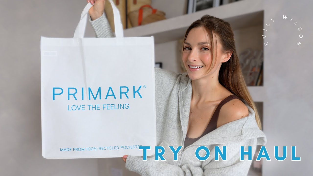 Примерка покупок в Primark 2026 | Все, что я купила, честные отзывы о размере и ценах | Emily Wil...