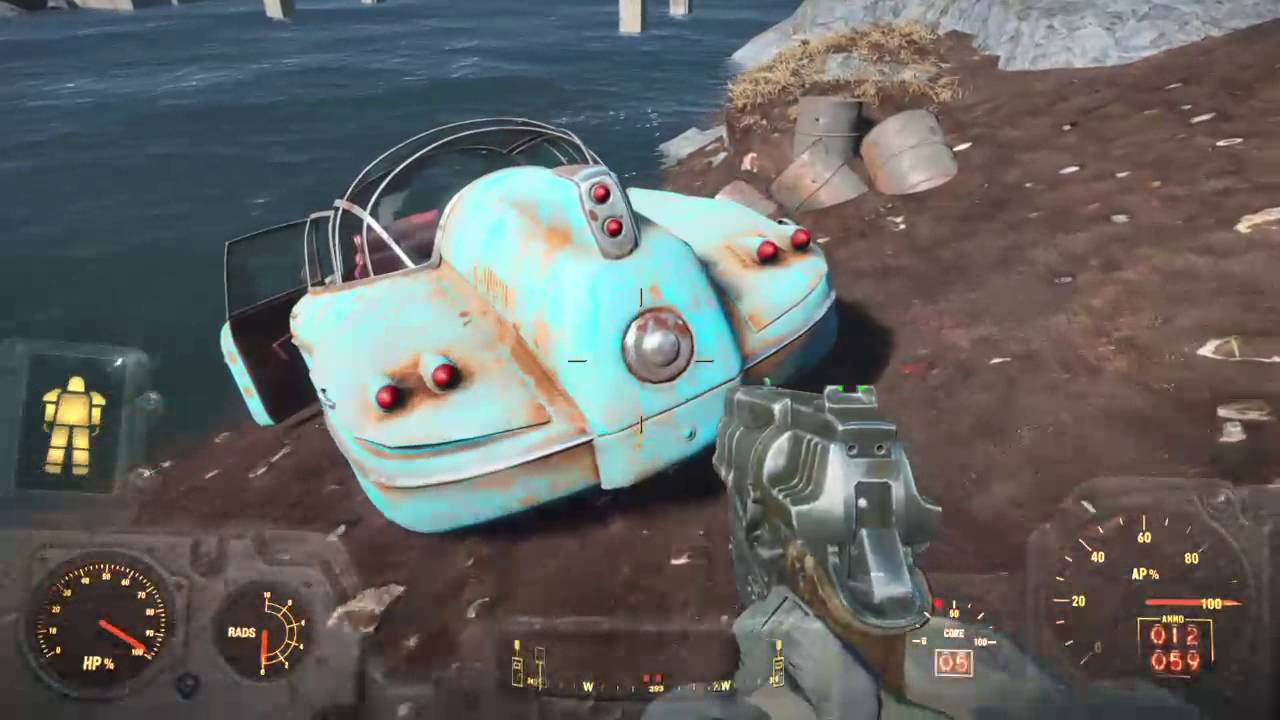 Fallout 4 мод машины