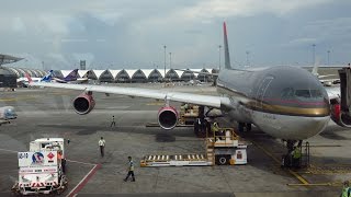 Royal Jordanian A340211  Flight from Bangkok Suvarnabhumi (BKK) to Kuala Lumpur Int'l (KUL)