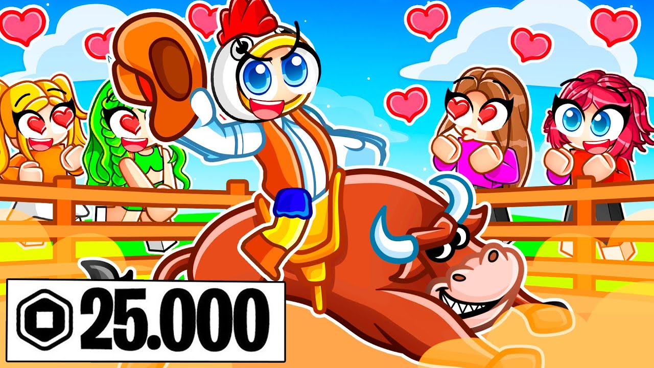 Dépensé 25,000 ROBUX pour BATTRE ces TAUREAUX de Roblox !