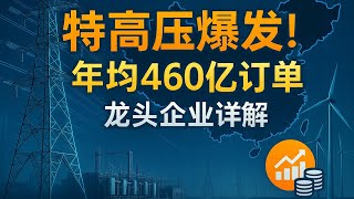 【特高压行业深度解析】特高压行业订单规模暴增至年均460亿，从全国统一电力市场到海上风电并网，四大龙头企业详解，特高压设备商市场格局与投资策略全面剖析