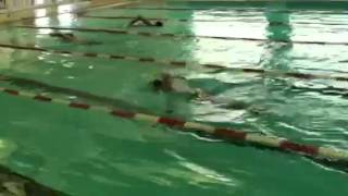 Dad Swimming at YMCA