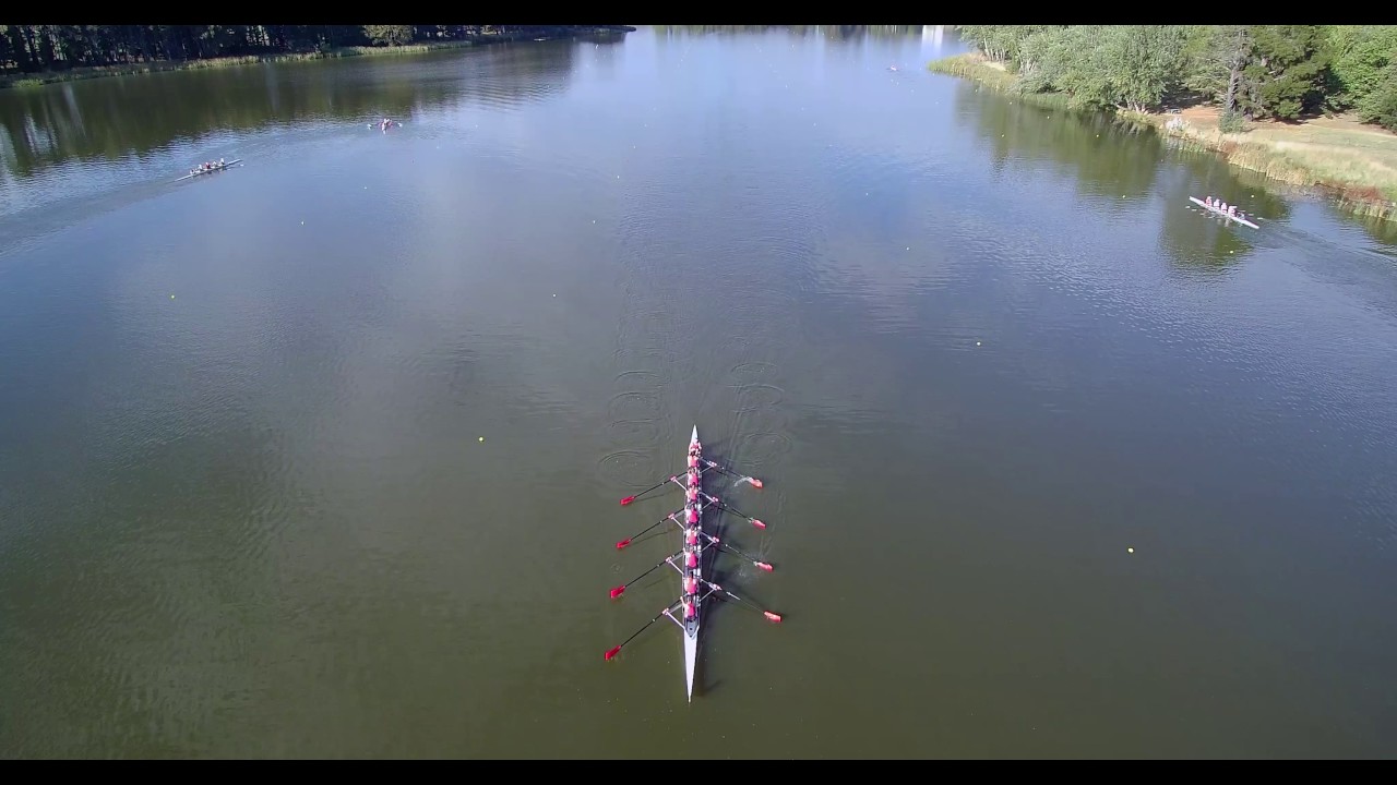 Eight on LBG rowing course