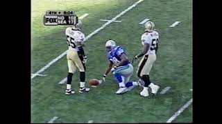 Mack Strong 24 Yard Reception 2000 vs New Orleans