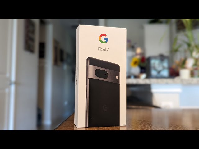 Google Pixel 7 Obsidian $599 | First impressions of the little