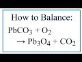 Balancing Chemical Equations Concepts