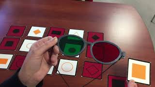Vision Therapy- Amblyopia and Red/Green Filters with Megan