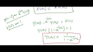 L4.4 - DTFT of unit step signal u[n]
