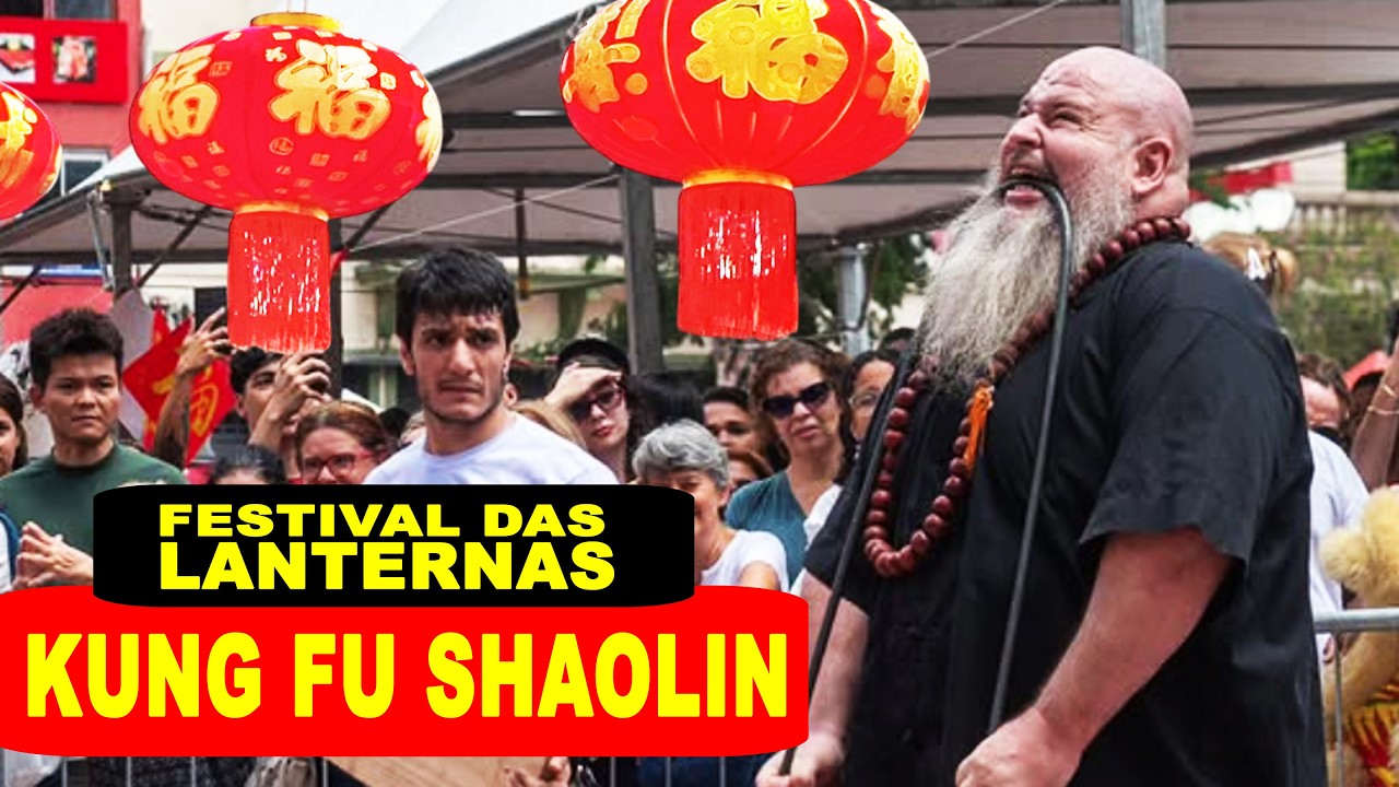 TEMPLO LOHAN DE KUNG FU NO FESTIVAL DAS LANTERNAS