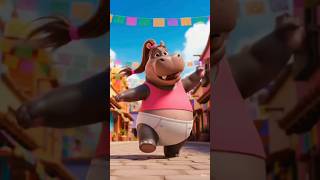 Funny Hippo Dance🤣🔥#shorts#funny#shortsfeed
