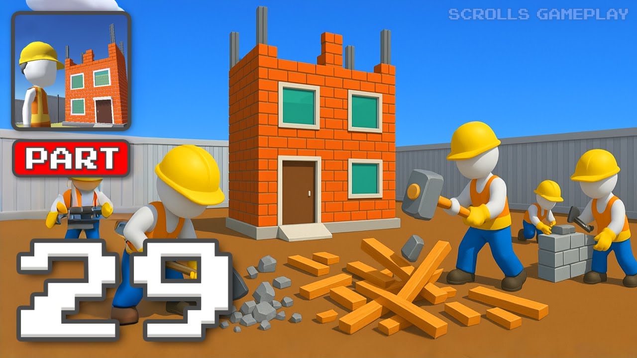Pro Builder 3D - Gameplay Walkthrough Part 29 - My Craft Town Designer (iOS, Android)