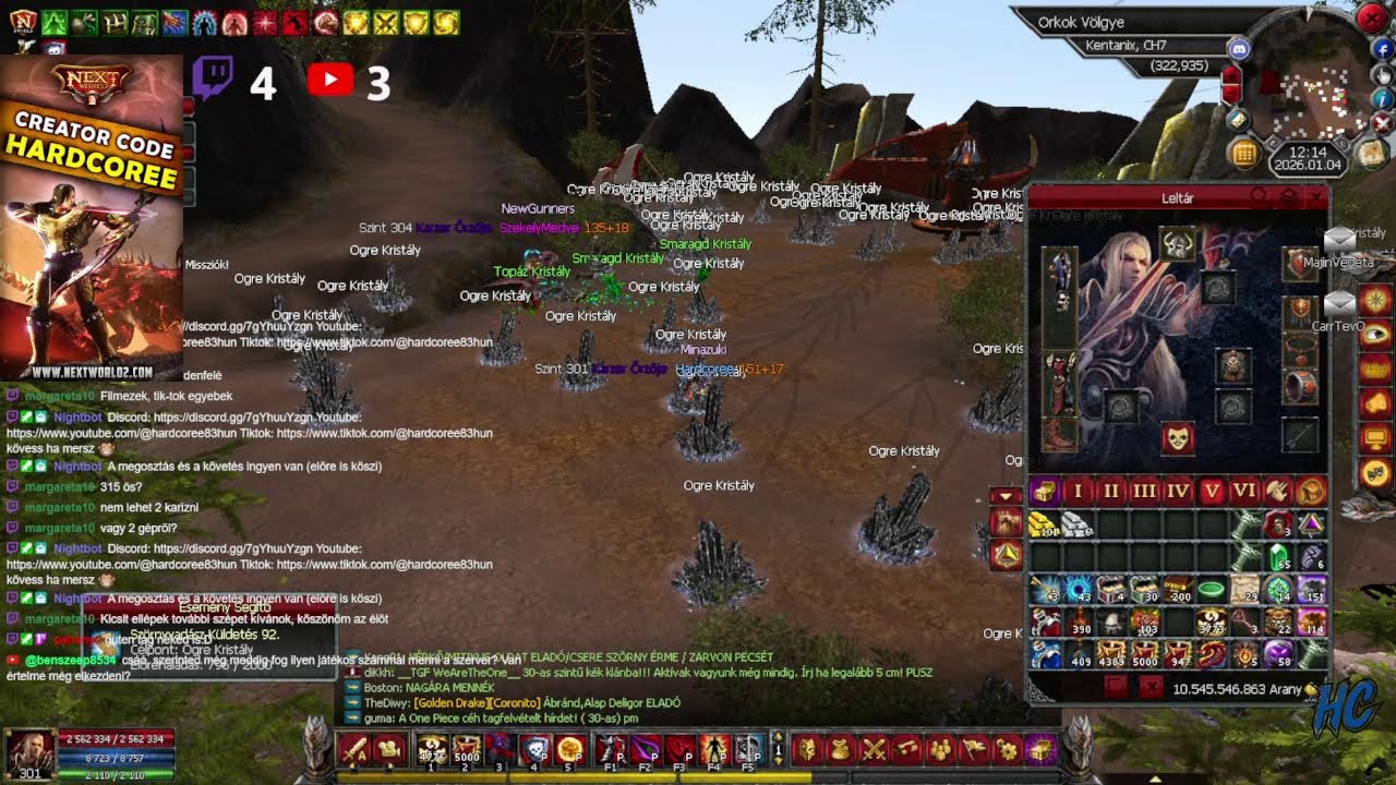 NextWorld2 Bohóckodás, Farm stb....