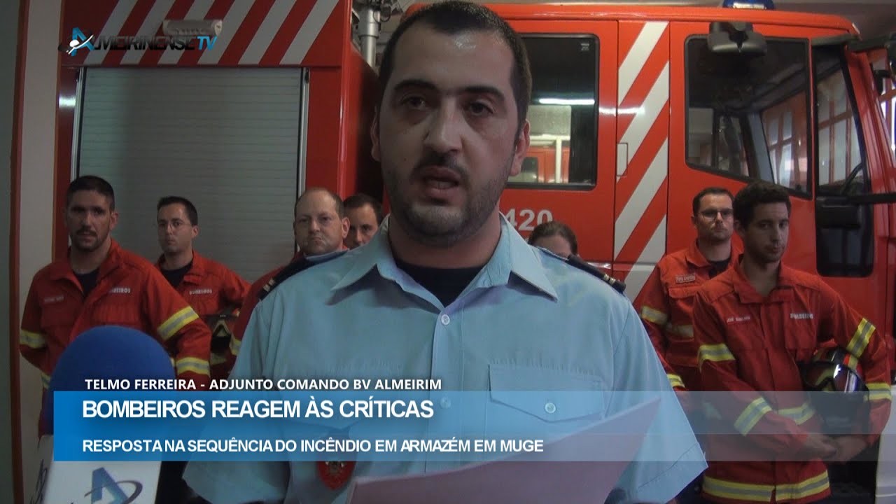 BOMBEIROS DE ALMEIRIM REAGEM ÀS CRÍTICAS