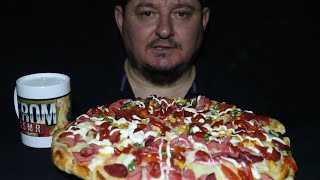 Asmr Mukbang Karışık Pizza