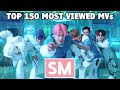 Top 150 most viewed sm musics april 2022