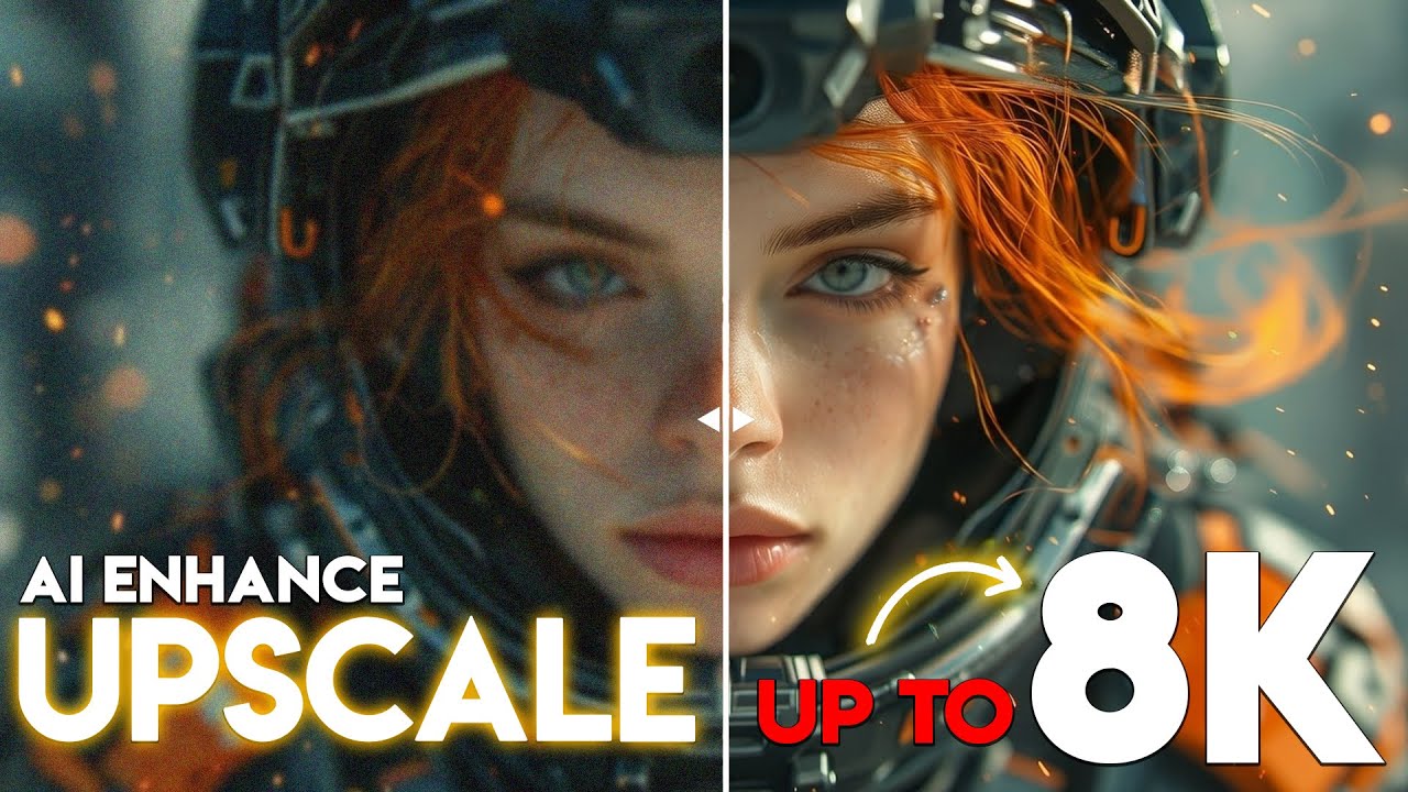 Upscale Images to 8K Without Losing Quality | AI Batch Enhance & Watermark Remover