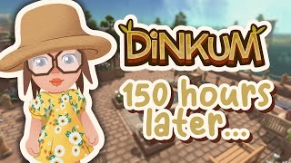 My cozy Dinkum town tour after 150 hours - BEFORE & AFTER!
