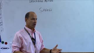 Describing motion with words and graphs