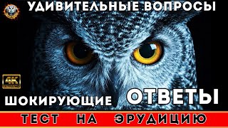 видео: Сможешь ли ты ответить на эти необычные вопросы? картинка: Сможешь ли ты ответить на эти необычные вопросы?