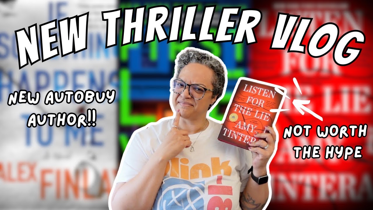 READING VLOG reading 3 new thriller books - YouTube