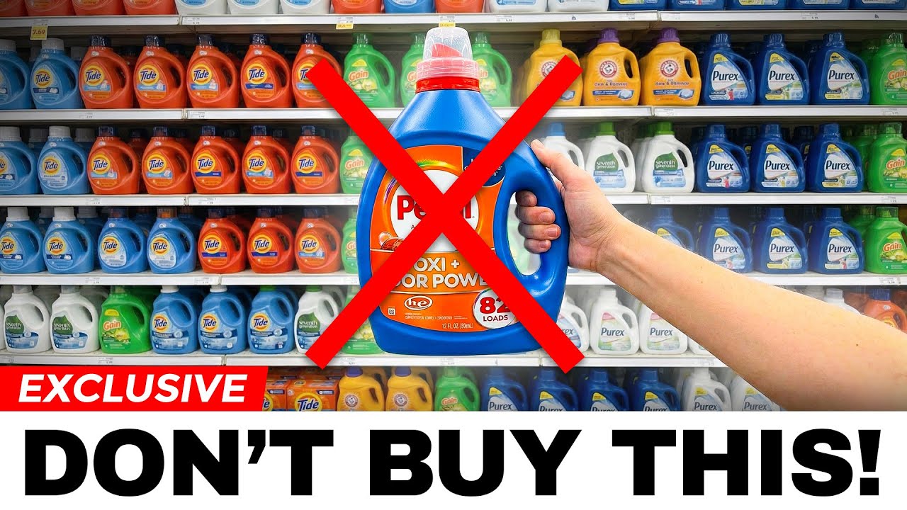 8 UK Laundry Detergent Brands You Should NEVER Buy