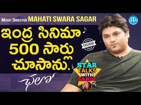 Chalo Music Director Mahati Swara Sagar Exclusive Interview || Star Talks With Sandy #5