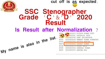 SSC Stenographer Grade 