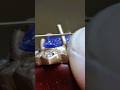 How to make Ring Gold Jawelry with a Blue Shapire