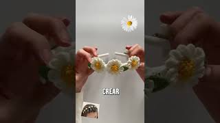 🌸 Diadema Floral a Crochet Paso a Paso | Tutorial Fácil y Elegante para Principiantes ✨