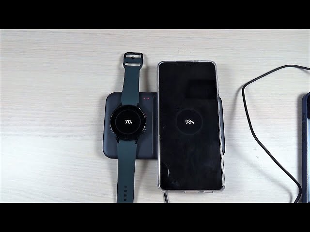 Testing Samsung Wireless Charger Duo with Galaxy S21 Plus & Watch 4 class=