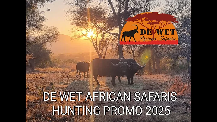 De Wet African Safaris 2025 Hunting Promo
