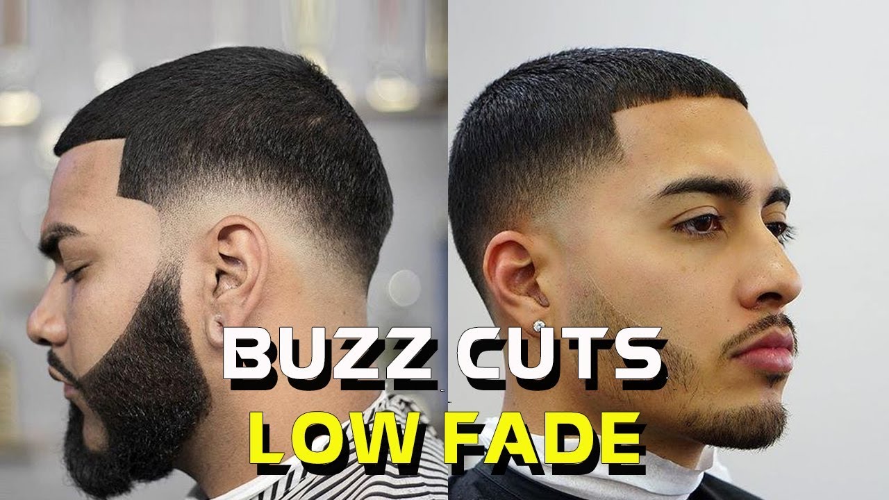 Buzz Cut Low Fade Short Undercut Low Fade Hairstyle For Men