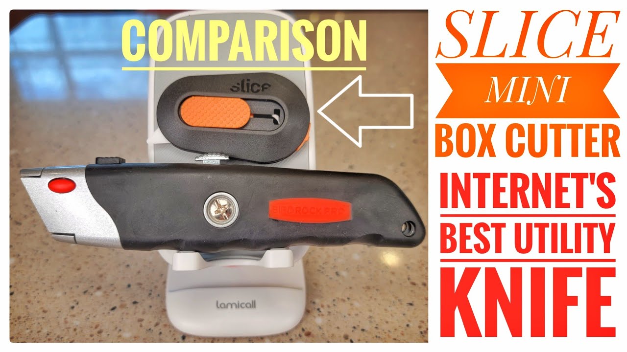 Slice Mini Box Cutter vs Internet's Best Utility Knife Comparison