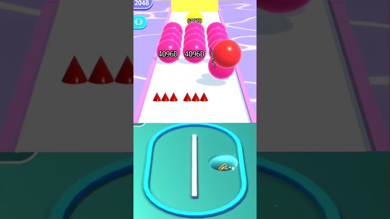 Ball Run 2048 X Buca! Fun satisfying game 