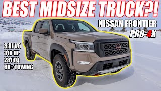 2023 NISSAN FRONTIER PRO4X REVIEW: The BEST MIDSIZE TRUCK? *Pricing, Features, Towing, Comparison*
