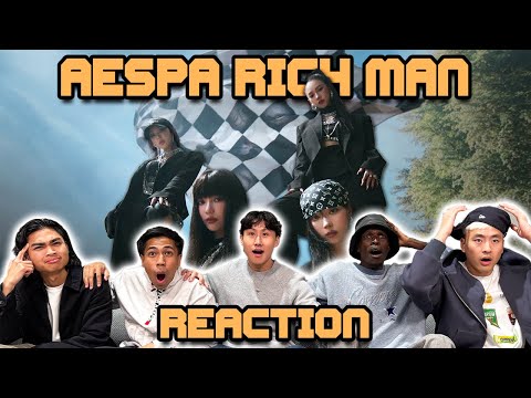 OUR FIRST TIME WATCHING AESPA! | Rich Man